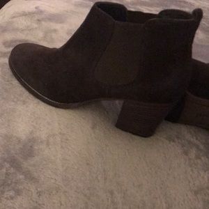 Paul Green Brown suede booties European size 7.5 American size 9.5